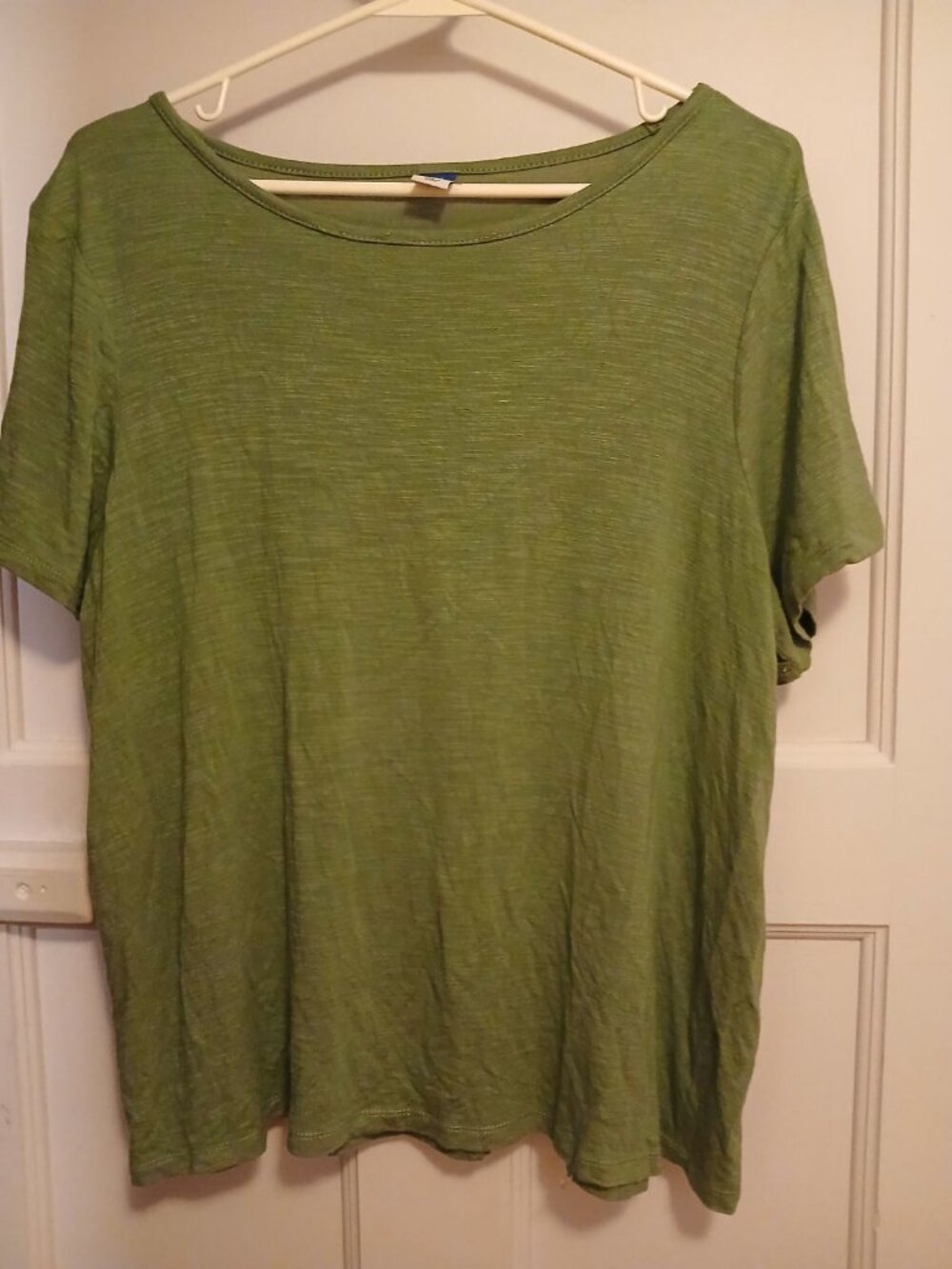 Old Navy Womens M Muted Green Shirt